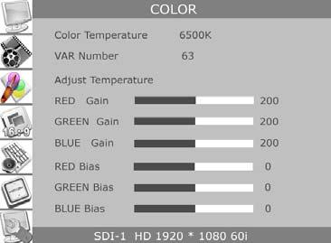 8 G performance, BLM models EBU provide accurate colors in 0.6 accordance with SMPTE and LCD EBU global standard. BLM displays are factory 0.