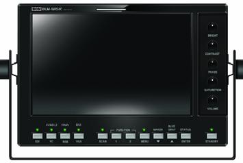 Multi Format 7 Inch LCD Monitor BLM-PRO 070 Complies with EBU-2330 TECH, SMPTE-C and ITU-R BT.