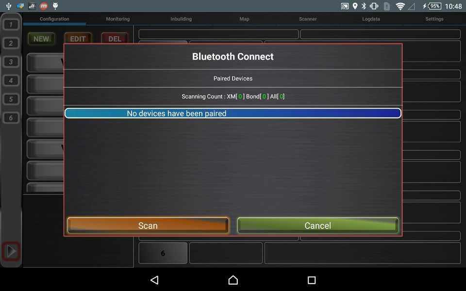 3-1. Configuration 1. Syncing XCAL-Mobile/Solo XCAL-Harmony syncs to XCAL-Mobile/Solo via Bluetooth.