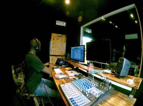 Post-Production sound mixing in the Jajja Productions studio Jajja is a Luganda word which translates to grandmother and or grandfather.