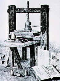 Gutenberg s Printing Press (circa 1450) Main Contribution: First program was perhaps Chinese