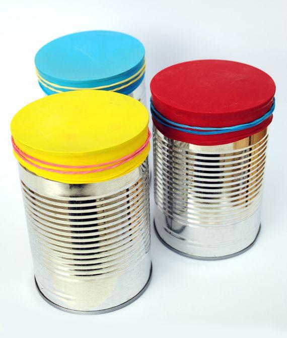 Teacher role: Show the children that the sound changes if the jars have different amounts of water in them or that the