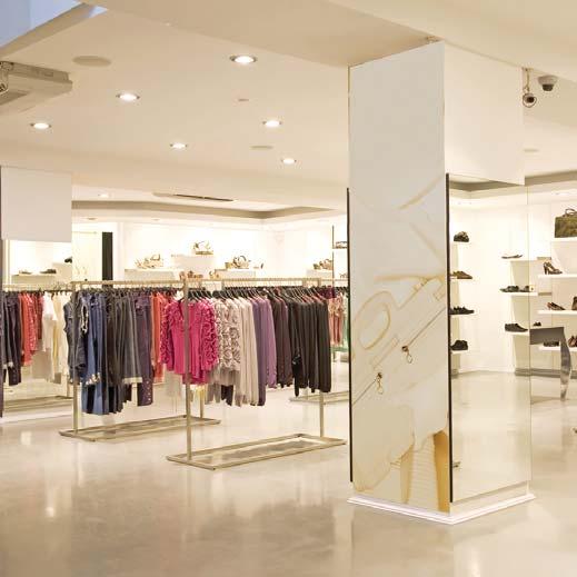 Retail lighting The Juno LED Downlight is the ideal recessed fixture for many retail lighting applications.