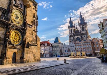 Vitus Cathedral and see the Prague Castle Time to explore Prague for individual sightseeing