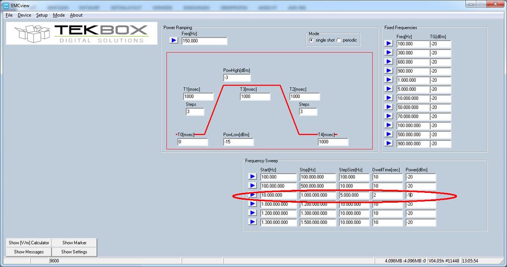 3 EMCview EMCview currently supports tracking generator control of Rigol and Siglent spectrum analysers. The SW is regularly updated and support for additional spectrum analyser models will be added.