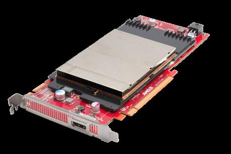environments Dell M610X Blade Server Supports multiple AMD GPUs