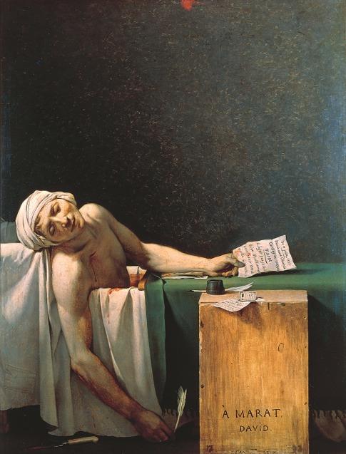 Art in the 18th century Neo-Classical Art David Death of Marat (1793) Jean-Paul