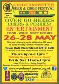 Everyone Welcome - 2 members, 3 nonmembers, includes refreshments Kidderminster Beer Festival.