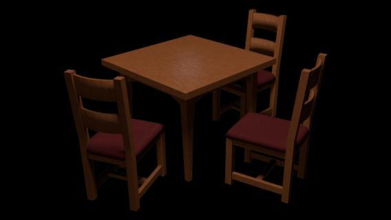 dining room table 4 X 6 with eight (8) chairs. Size matters!