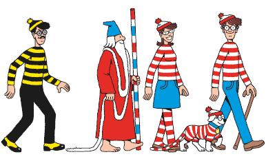 P a g e 3 Make a scene Try creating a Where s Wally? scene on a wall in school. Get your students to draw lots of different characters, including some of the recognisable faces from the Where s Wally?