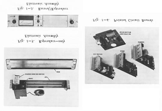 Page 2 of 8 Above are views of the original 440 electronics, the front panel, removable PWA cards and the AG-445