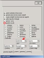 the Net ID are wrong), you simply have to select the transponder, click with the right mouse button into the transponder list and select from the menu that appears the function "Change data".