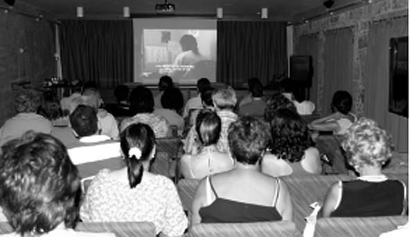 Educación Ambiental fronte ao cambio climático no CEIDA Foto 7: Participantes no programa Butaca Verde atopamos no cine unha excelente oportunidade.