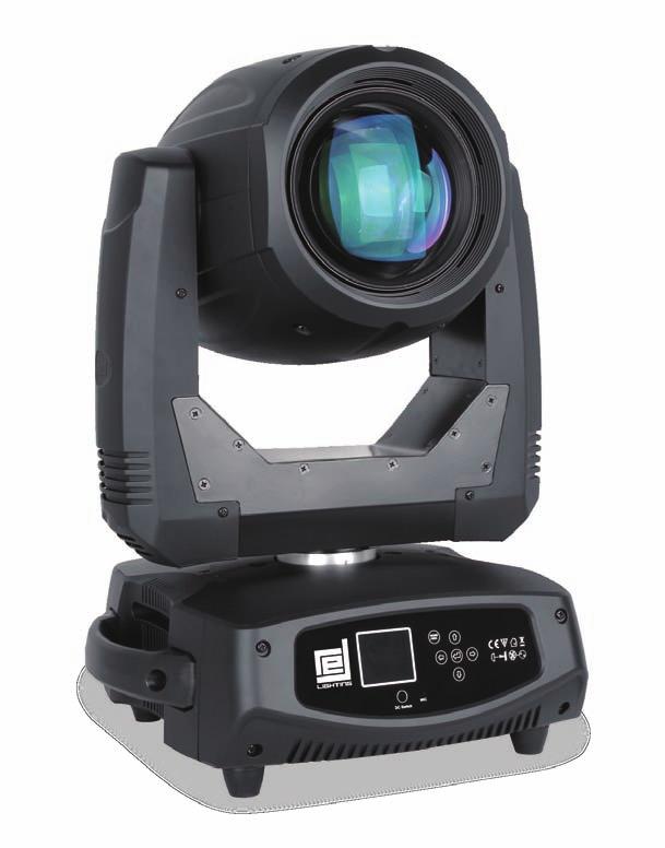 ALL IN 1 FIXTURE 339 331 498 - Bright beam moving head - Effect engine - Focus, rotating gobos and prism - 3 beam angle - Throw distance: 5-50 m - Philips Platinum 5R - Power engine: 189W - CT: 7100