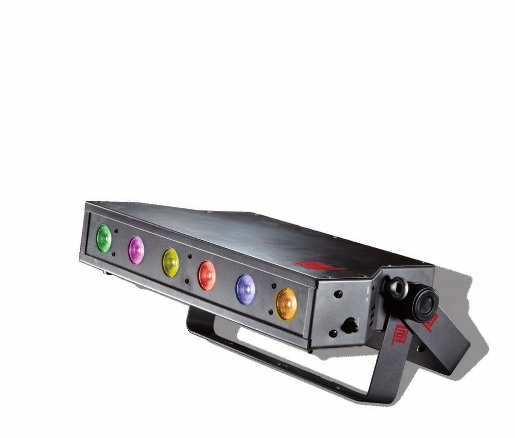 ALL IN 1 FIXTURE 420 - RGBW LED bar designed for temporary installation and event - No cable required - Average 12 Hours autonomy - Individual led pixel control - High capacity and long life Lithium
