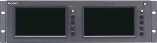 These monitors are particularly handy for viewing multiple SD signal sources in space-confined environments such as in OB vehicles, machine rooms and desktops or any general application where