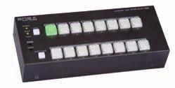 A panel extension kit enables the button interface to be extended.