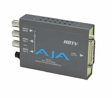 HD-Series High Definition Miniature Converters HD10C2 HD10C2 and SDI Digital to Analog Converter High-Quality 10-bit Dual Rate HD/SD D/A Conversion Full Bandwidth HD Analog RGB or YPbPr Output (HD