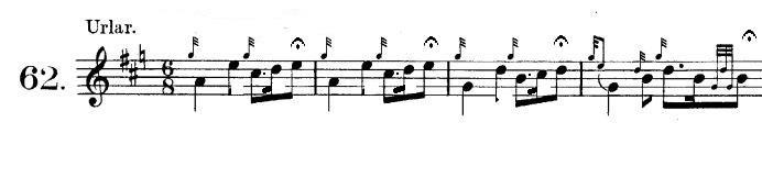 This short extract neatly demonstrates that piobaireachd cannot easily be learned from the written score, but requires a teacher.