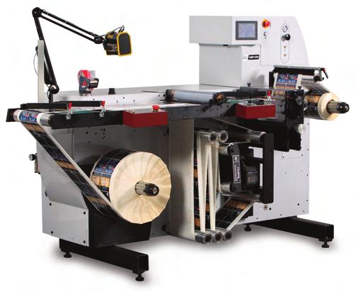 VSR100 The VSR100 is an economical and easy to run inspection rewinder for slitting and finishing pressure sensitive rolls.