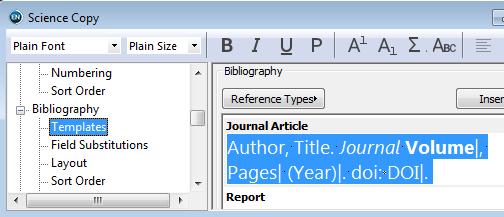 to your satisfaction, save it to another filename, and <Update Citations and Bibliography> using the altered