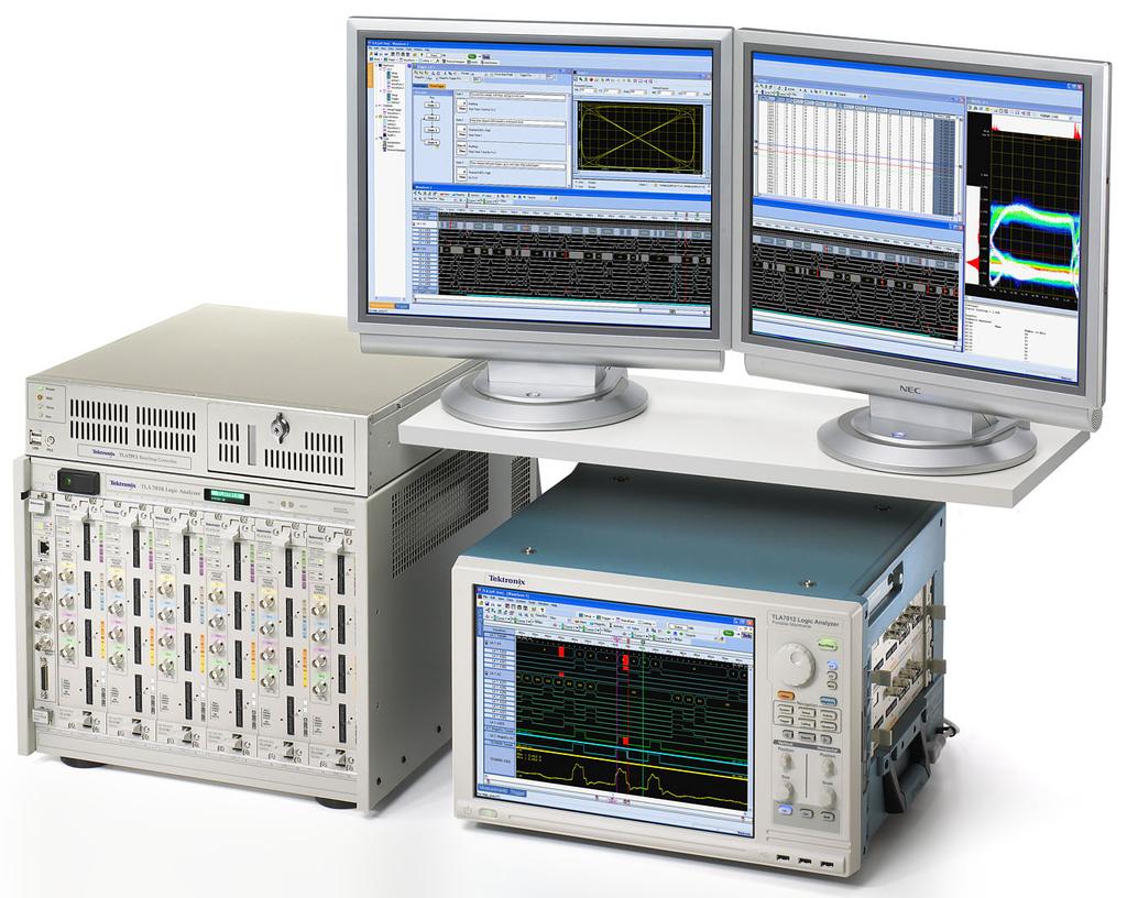 Tektronix Logic Analyzers TLA7000 Series Data Sheet PCI Express Gen1 through Gen3 including Gen3 Protocol to Physical Layer Analysis for Link Widths from x1 through x16 with up to 8.
