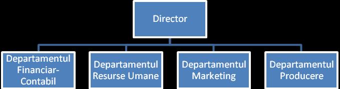PAG. 23/48 Exemplu: Fig. 2.4. Structura organizatorică a întreprinderii [12, p. 34] sau [elaborat de autor, adaptat după 10, p.
