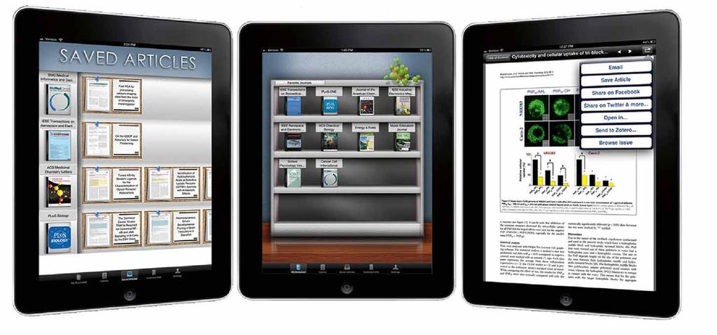 Browzine: Academic Journals on Your Tablet Jeff Wisniewski, Web Services and Communications Where is the back content? BrowZine is a tool to access current journal content.