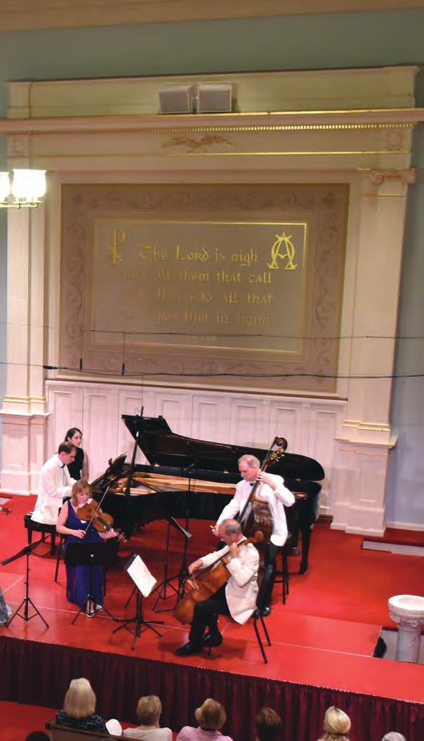 Haydn/Mozart/ Schubert Saturday, May 14, 6:00 pm Bridgehampton Presbyterian Church Our final spring series program provides a perfect snapshot of the development of classical music.