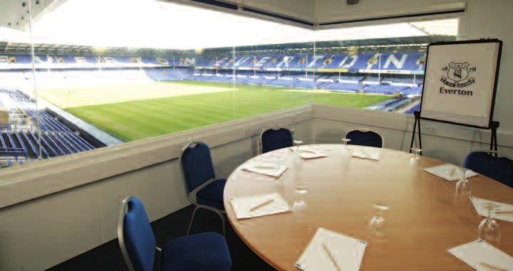 Situated on the 2nd floor in the corner of the Main Stand and Park End, the Sky Box gives you a fantastic view of the stadium and is where SKY broadcast their pre-match build-up and post-match