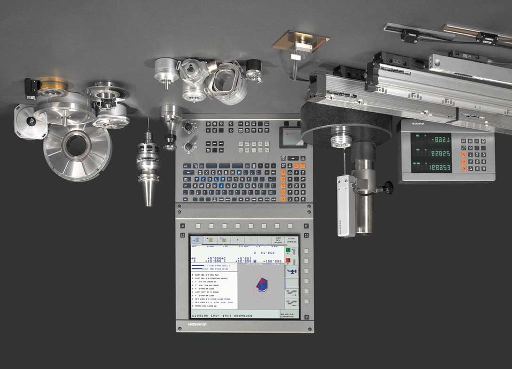 DR. JOHANNES HEIDENHAIN GmbH develops and manufactures linear and angular encoders, rotary encoders, digital readouts, and numerical controls for machine tools.