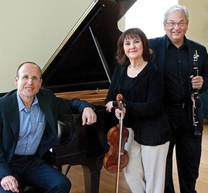 chamber music houston 8 KAVAFIAN- SHIFRIN-SCHUB CLARINET TRIO TUESDAY, NOVEMBER 11, 2014 7:30 P.M. Milhaud Suite for Violin, Clarinet and Piano, Op.