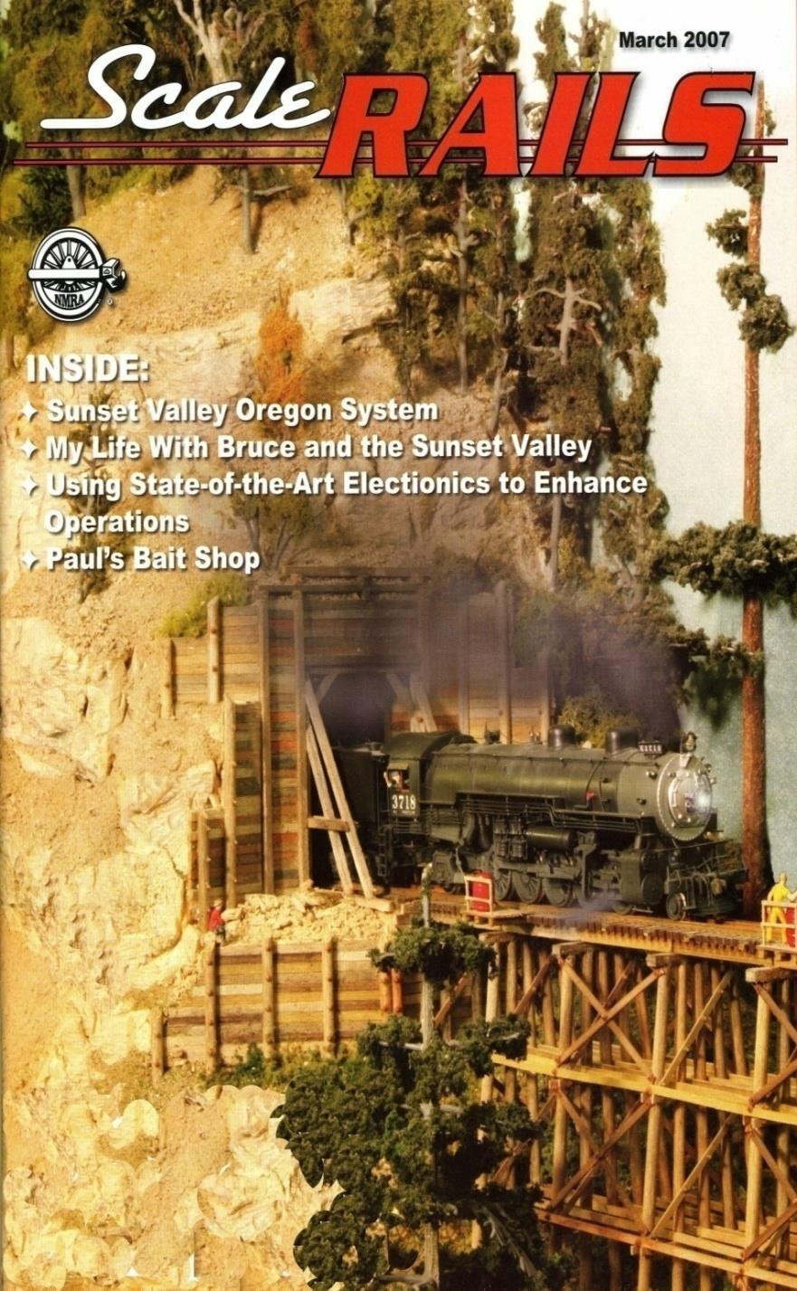 32 pages in the March 2007 issue of Scale Rails covering: State-of-the-Art Electronics to
