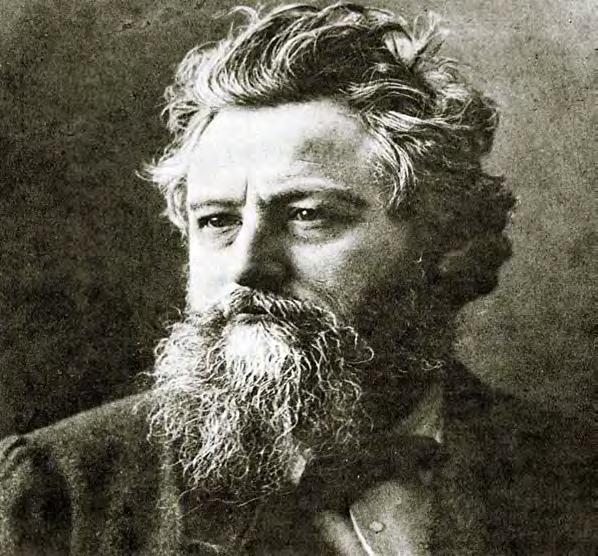 William Morris 1834-1896 The leading champion of the Arts and Crafts movement was the designer, painter, poet and social reformer William Morris.