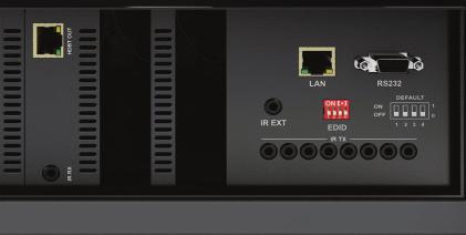 HDBaseT Out, Component + Audio, IR In TX-POH-100 - HDMI