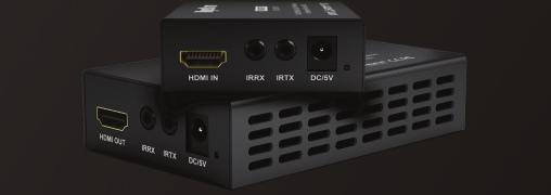 WyreStorm HDBaseT 4K Extender Set with 2-Way IR, RS232 and PoH WyreStorm HDBaseT 4K Extender Set Featuring 5Play Transmits 4K to 35m/115ft and 1080p content to 70m/230ft Super Low profile (15mm)