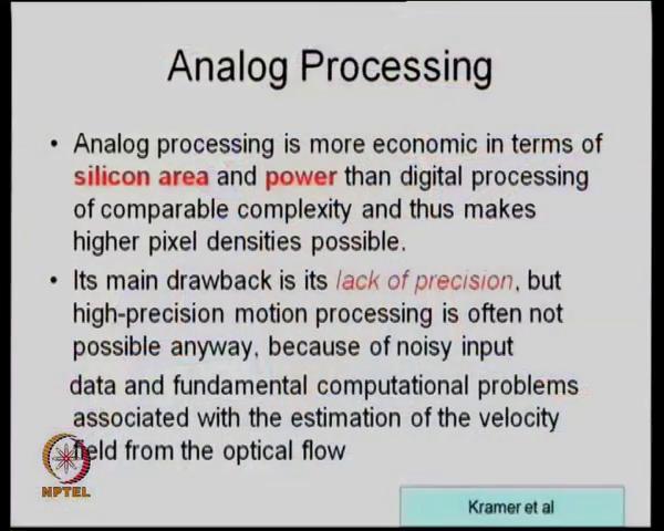 (Refer Slide Time: 30:42) Now, this is what everyone has so far so many years including us have said that, analog is costlier.