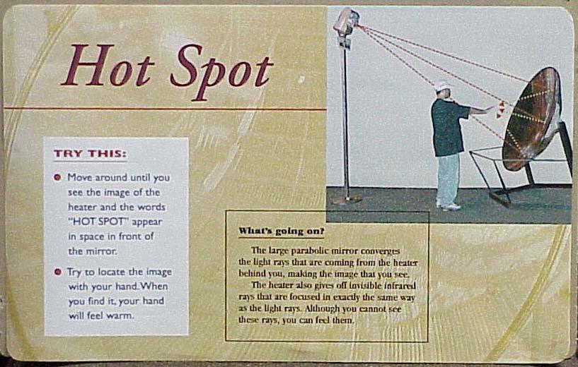 Hot Spot Observations: Can they find the spot? Josh Gutwill 10/9/99 Method: Observe 21 visitors as they use the exhibit.