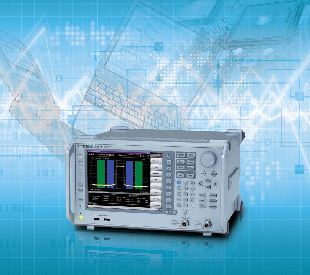 Product Brochure MS2690A/MS2691A/MS2692A Signal Analyzer MS2690A-020/MS2691A-020/MS2692A-020