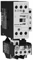 NO XTAE02B0 2 3 3 0 4 0 NC XTAE02B0 3 5 5 0 4 0 NO XTAE05B0 3 5 5 0 4 0 NC XTAE05B0 Three-Pole Starters, Frame B Maximum IEC Ratings AC-3 I e (A) AC- Three-Phase Motors 50 60 Hz 220/230V 380/400V 45V