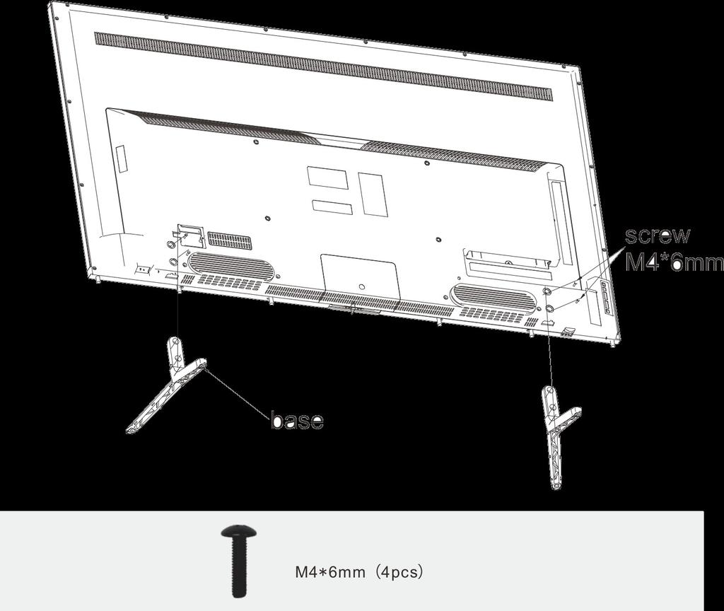 Assembling the Stand/Wall Mounting If you need to remove or assemble the stand, please read the