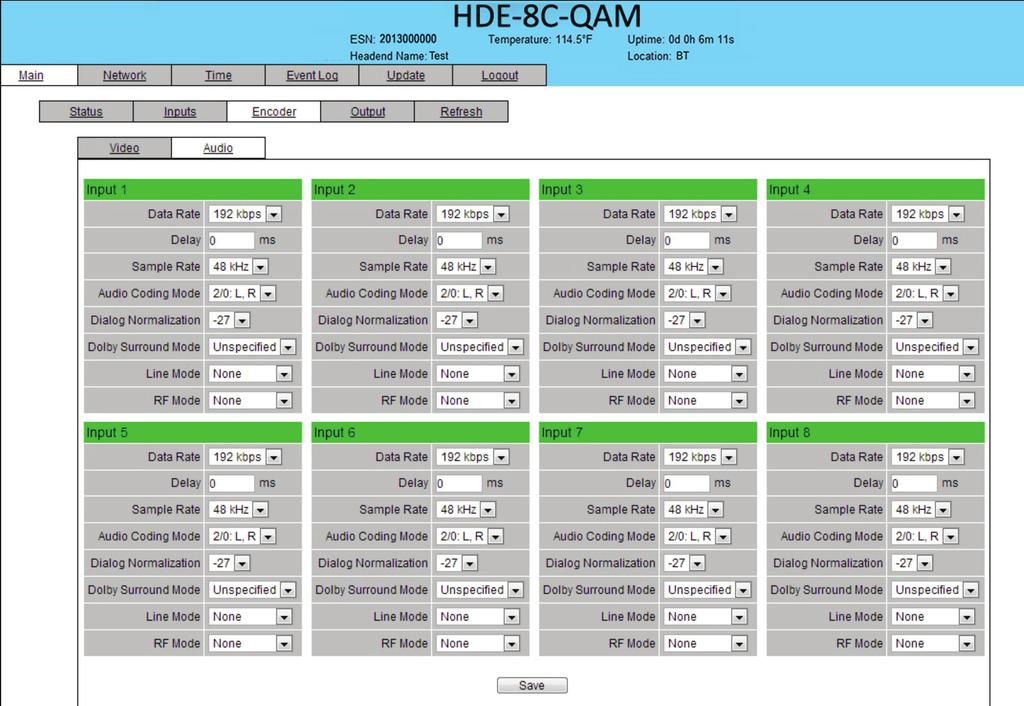 16 HDE-8C-QAM 5.4.