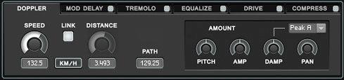 modulation. The master fade becomes especially useful when the source mixer is operating in random mode, where the audio can be unpredictable. 4.