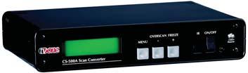SCAN CONVERTERS TV ONE CS-500A/CS-520A/CS-550A Pro S Series Scan Converters CS-500A The Pro S series (CS-500A, CS-520A and CS-550A) are high performance, high resolution scan converters compatible