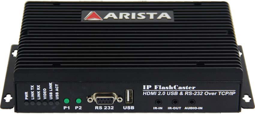 Both models include analog audio input, USB, RS-232 and IR connections to support analog audio, USB, RS-232