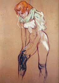 Slika 35: Henri de Toulouse-Lautrec, Ženska si