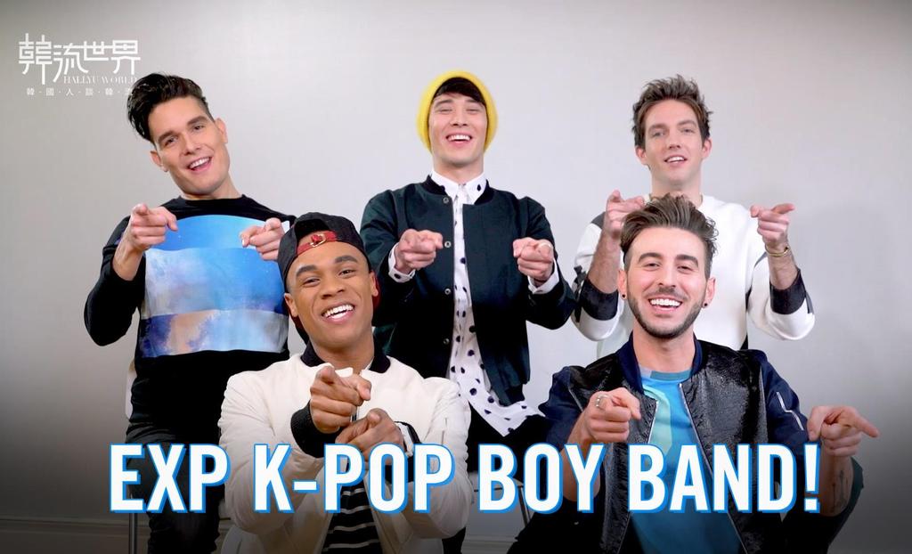 American K-Pop Boy Band EXP Edition Their new K-Pop song