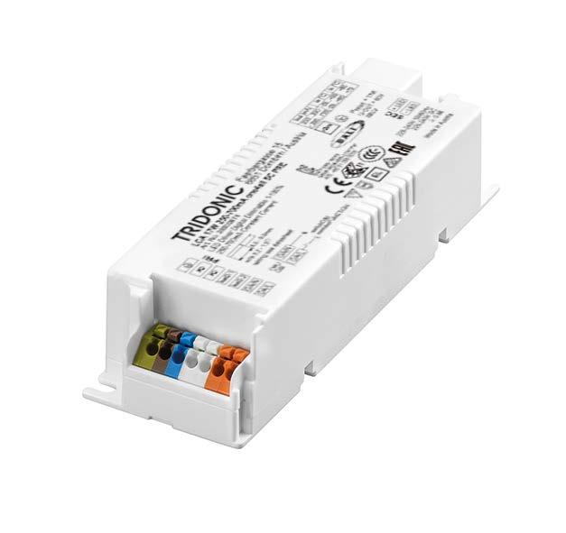 Driver LCA 17W 250 700mA one4all SC PRE PREMIUM series Product description Dimmable built-in constant current LED Driver Can be either used build-in or independent with clip-on strain-relief (see