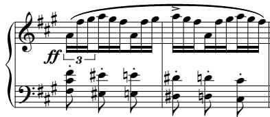 178 Fig. 6.15 Op. 20, no. 3, trombone-like passage, mm.