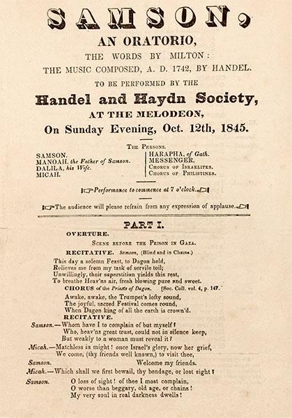 1839-1842. The two points raised in this commentary, execution and repertoire, were a common theme in the early years of press commentary about H+H performances.